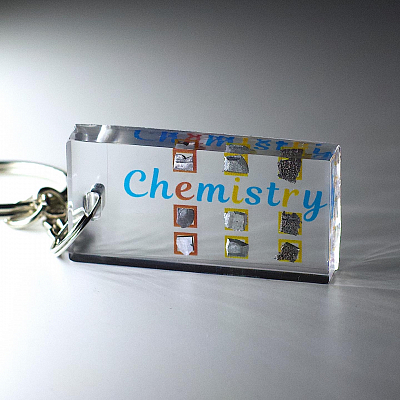 Брелок кроссворд Chemistry
